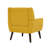 Jaqueze Upholstered Polyester Tufted Square Arm Accent chair-1087281860