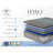 Restonic Comfort Care 14" Euro Top Hybrid Mattress, Individual Pocketed Coil Mattress , Plush Comfort, -920609230