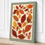 Scattered Autumn Leaves Botanical - Wrapped Canvas-677505639-677505640