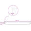 103 cm W Steel Lawn Edging Fencing-130026973-130026974