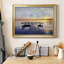 «Evening Calm», toile encadrée de qualité supérieure - prête à être accrochée-456887645-456916165-456916167