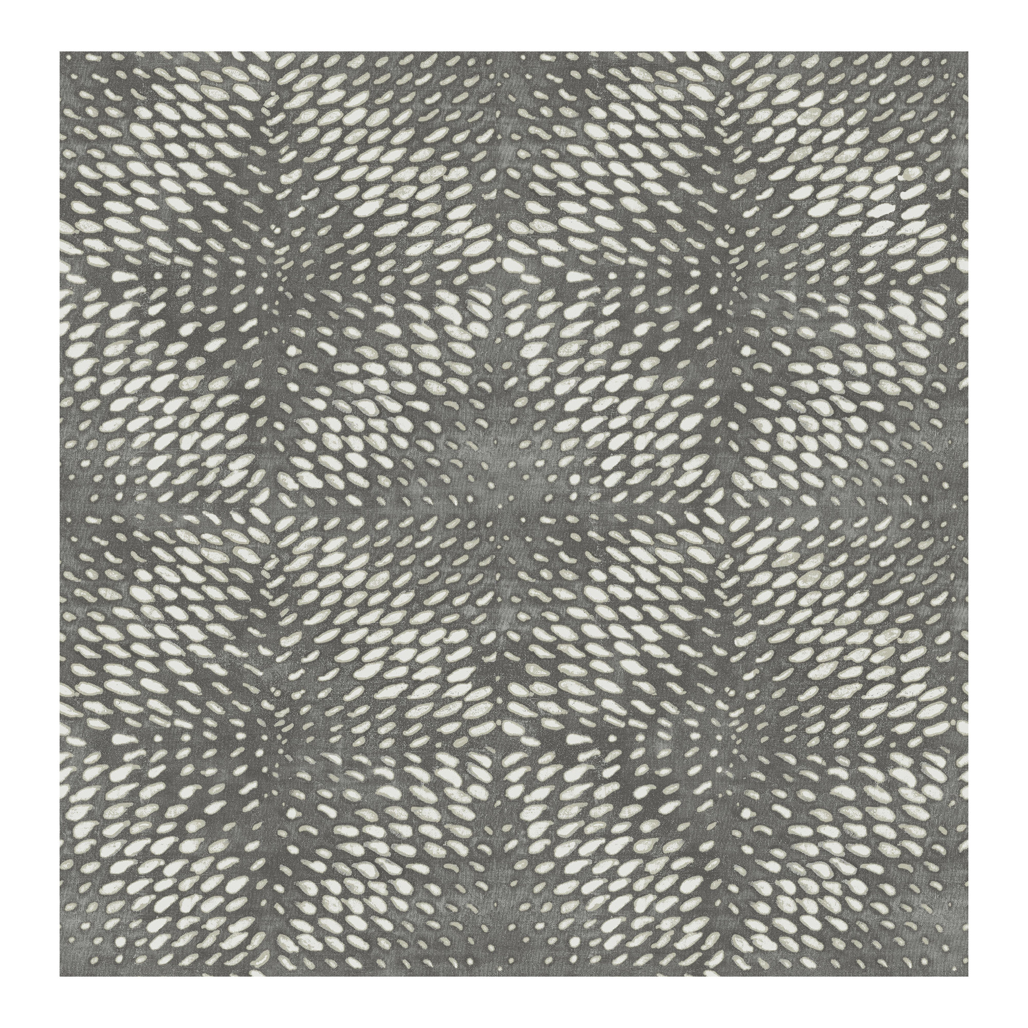 Bardwell Geometric Roll, Pewter