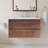 Wall Mounted Single Bathroom Vanity With White Ceramic Integrated Top-686013737-686013747