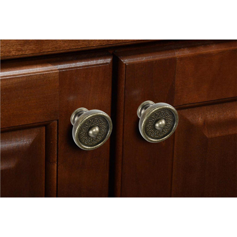 Wilmont 1 1/4" Diameter Round Knob, Gunmetal