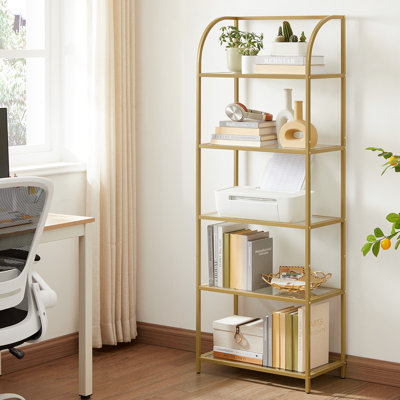 Sheffield 62.7H 23.6W Etagere Bookcase by Willa Arlo Interiors