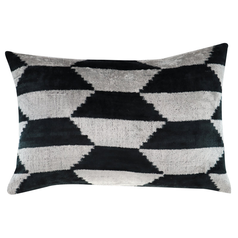 Velvet Lumbar Pillow Cover & Insert