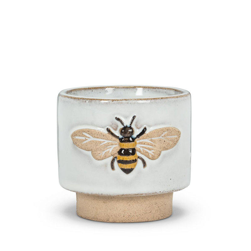 Olinger Ceramic Pot Planter, 3" H x 2.5" W x 2.5" D