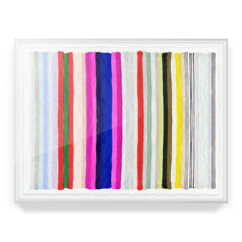 Chromatic Harmony #3 By Kristi Kohut, Shadow Box Acrylic, 24" H x 18" W