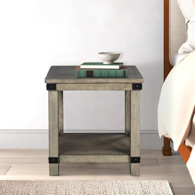 Table de bout avec rangement Karit