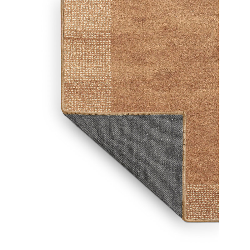 Tapis beige contemporain, Rectangle 5 pi x 7 pi