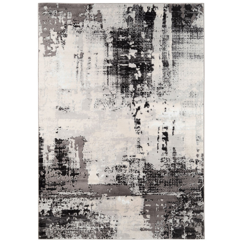Hatton Abstract Area Rug, Rectangle 240 x 330cm