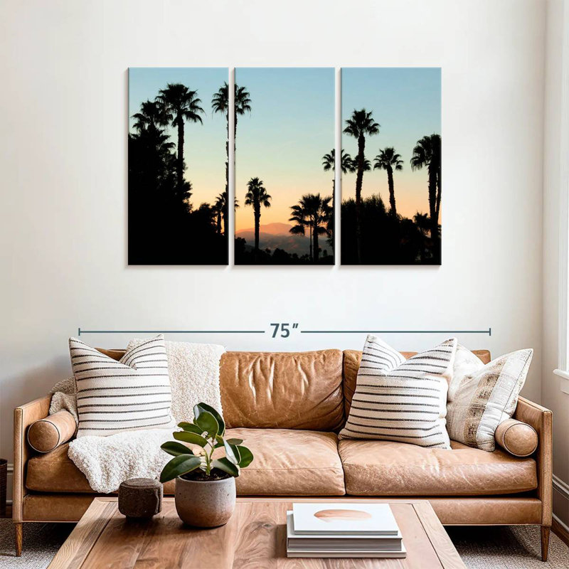 Kerrick Palm Springs Sunset Scene, 36" H x 57" W