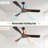 52 Inch Ceiling Fan Without Light