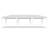 10'x30' Outdoor Party Tent With 8 Removable Sidewalls, Waterproof Canopy Patio Wedding Gazebo, White