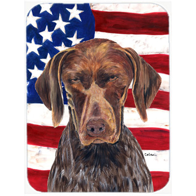Patriotic Wood Glass Cutting Board