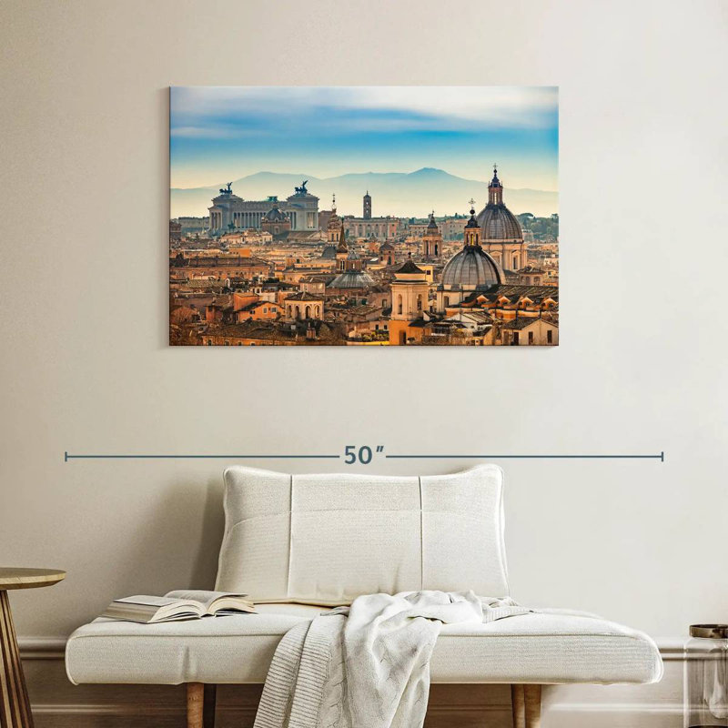 Sirci, ville de Rome, H 26 po x l 39 po