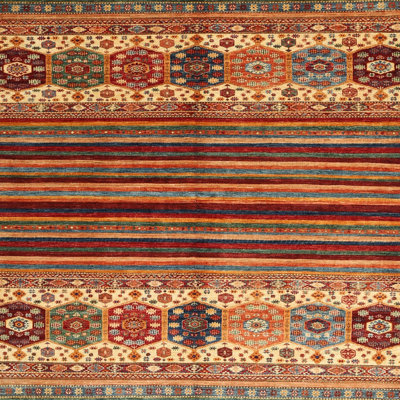 Tapis brun Southwestern