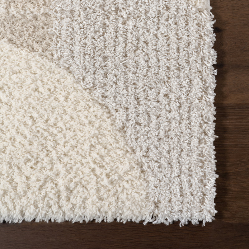 Tapis à motif géométrique moderne Ailani, Rectangle 7 pi 10 po x 10 pi