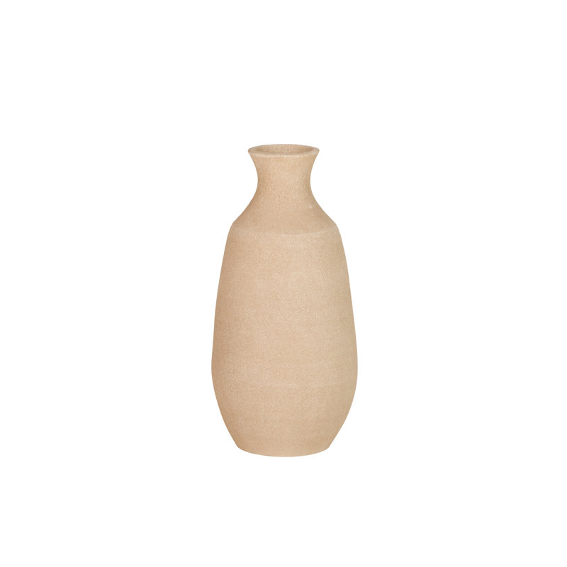 Ceramic / Porcelain Table Vase, Brown, 40cm H x 23cm W x 23cm D