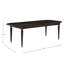 Mathis Oak Rectangle Legged Extension Dining Table - Rustic Antique Oak, 86 In. W X 30.25 In. H