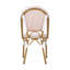 Chaises d'extérieur françaises (ensemble de 2) - Cadre en rotin et aluminium pe, finition en bambou-1636831814