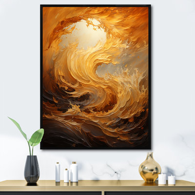 " Golden Orange Surge II "