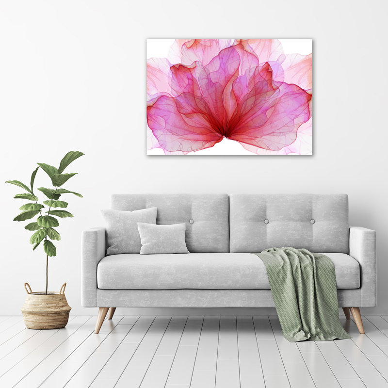 Pink Flower - Wrapped Canvas Print