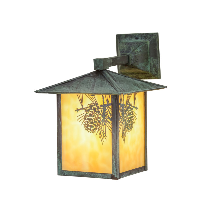 Seneca Winter Pine 1 - Light Outdoor Wall Lantern
