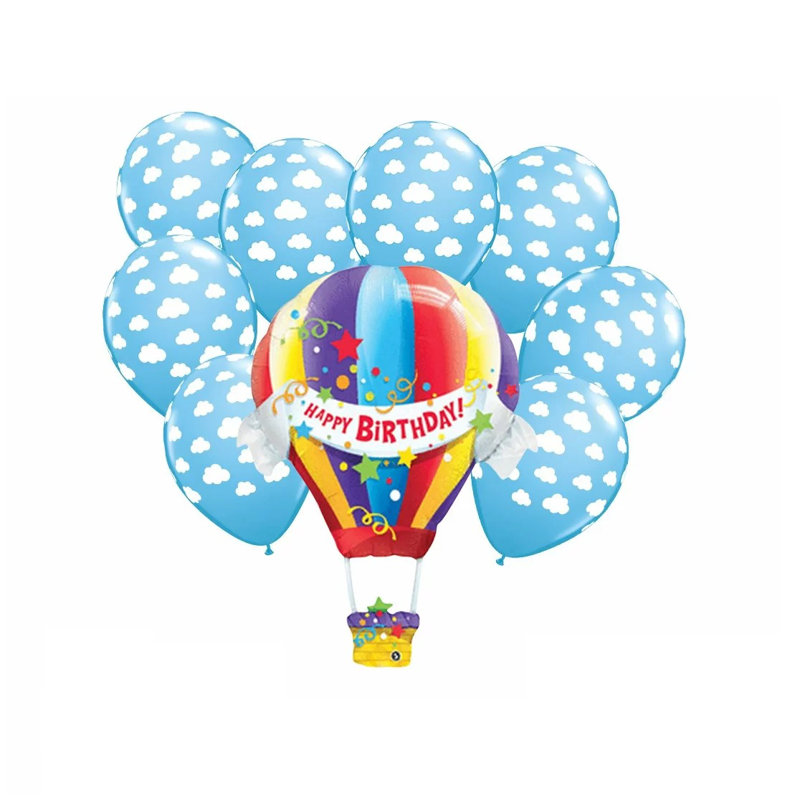 Ballon d’air chaud 11 pièces
