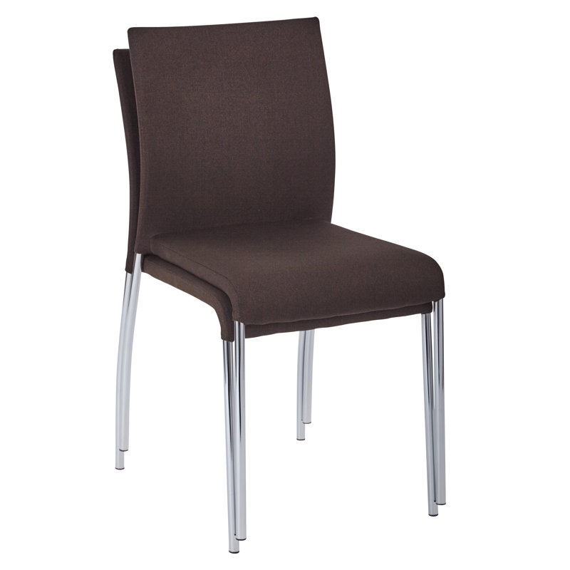 Chaise empilable Conway, Chocolat