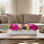 Modern Orchid and Succulent Arrangement