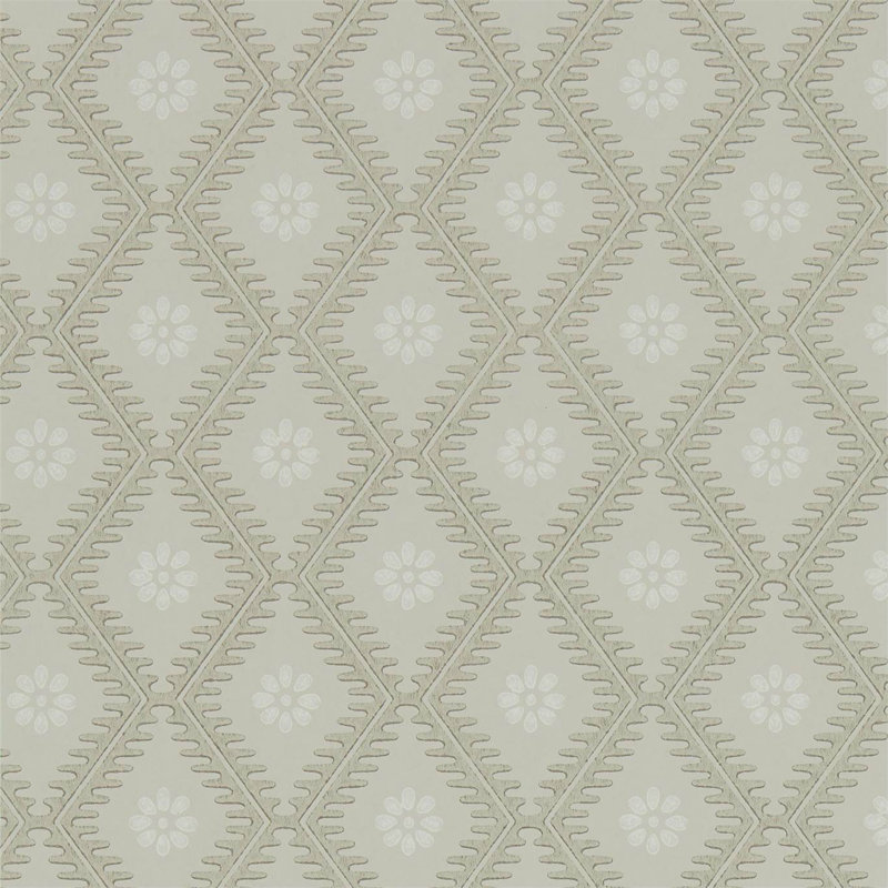 Witney Daisy Wallpaper, Birch