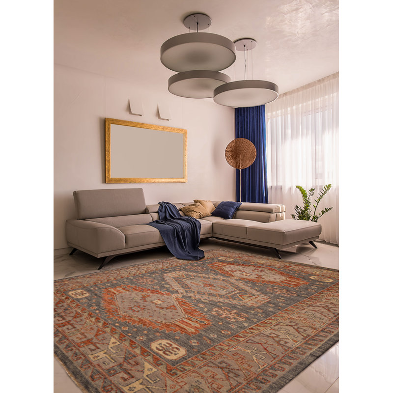 Jules Serapi Grey Rug 9'11" x 13'7"