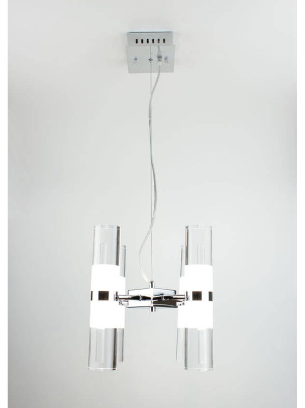 Leanos 4 - Light LED Sputnik Sphere Chandelier