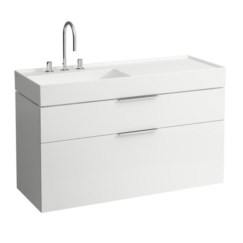 Kartell 47.25'' L Bathroom Sink, 8" Centers