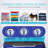 VIVOHOME 0.128 cu. ft. High Efficiency Portable Washer & Dryer Combo in with Child Safety Lock Blue