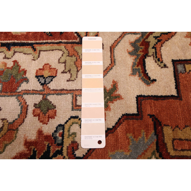 Tapis ivoire Jules Sultane 8 pi 8 po x 11 pi 11 po