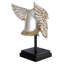 Valkyrie Helmet Statue upon Museum Mount Sculpture