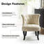 Grenier Upholstered Wingback Button-Tufted Side Chair-1667698949