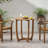Karmesha Round Solid Wood Dining Table-180906289