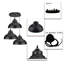 Antonio 3 - Light Black Cluster Pendant