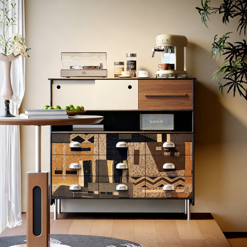 French Simple Style Accent Cabinet