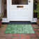 Machine Washable Indoor/Outdoor Xhevrie Emerald Rug