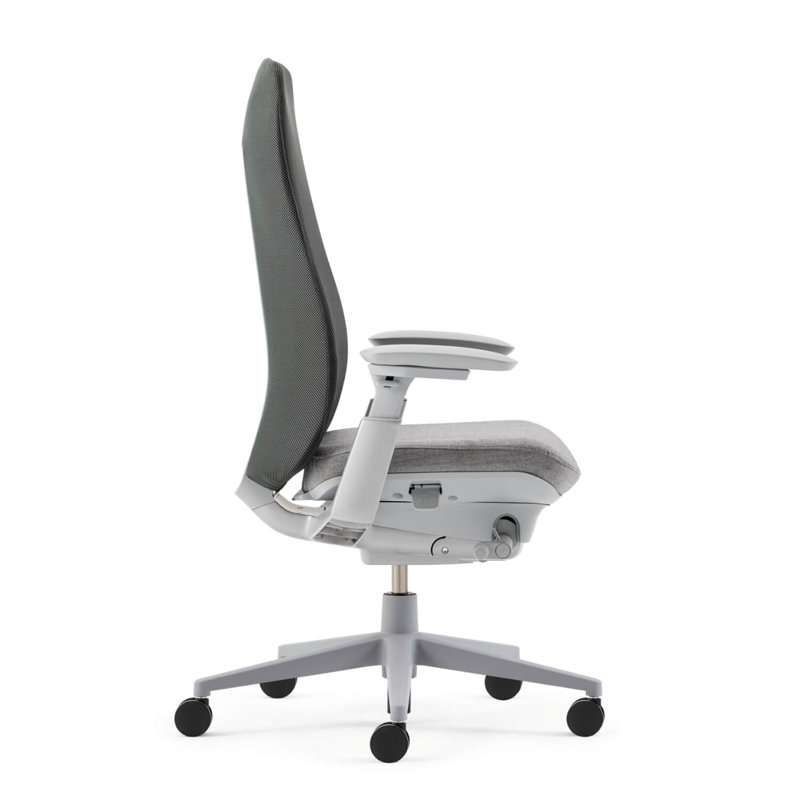 Haworth Fern Mesh Task Chair, No, River Rock