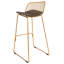 Cayuse Upholstered Counter Stool with Metal Frame-376333937