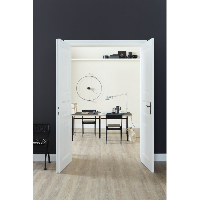Barcelona Solid Wood Analog Wall Clock