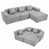 Gris clair est en rupture de stock