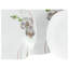 Square Orchid, 18-piece porcelain plate set