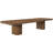 Gascon 112" - 160" Solid Wood And Oak Veneer Dining Table-334255954