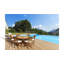 Chaise de patio en teck Drooff